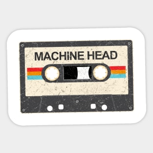 kurniamarga vintage cassette tape Machine Head Sticker